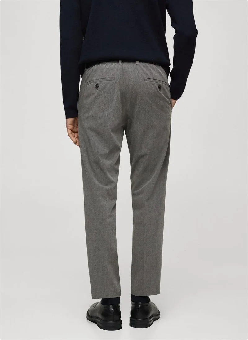 Mango Man pantalon bologna slim fit comfort stretch